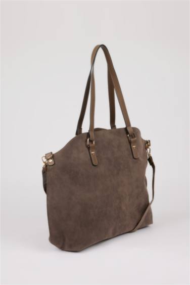 Woman Suede Shoulder Bag