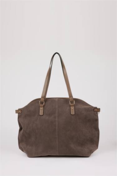 Woman Suede Shoulder Bag