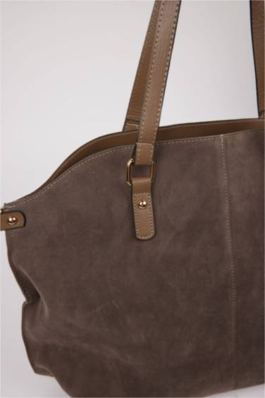 Woman Suede Shoulder Bag