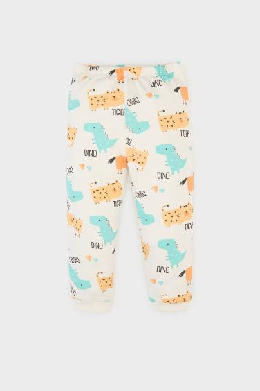 طقم بيجاما اولادي بيج ملون قصة عادية - قطعتين