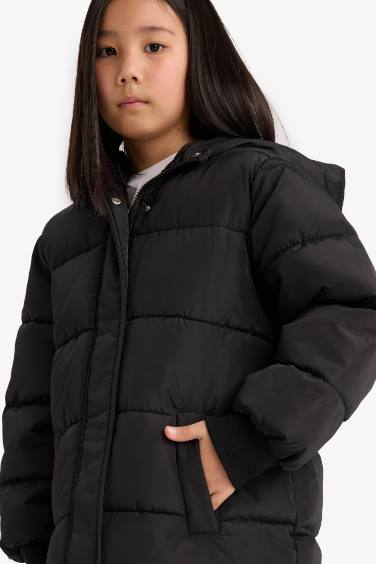 Қыздарға бас киімді Пальто