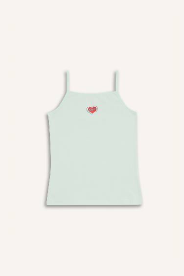 اندر شيرت داخلي بناتي فلورال قصة عادية - قطعتين