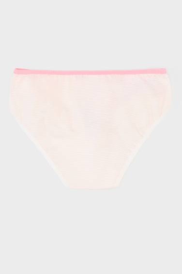 Kız Çocuk Desenli 3'lü Slip Külot