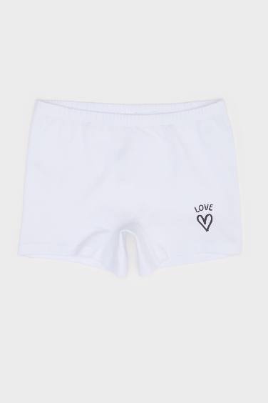 Girl Heart Patterned 2 Piece Boxers