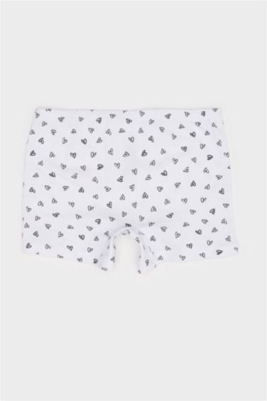 Girl Heart Patterned 2 Piece Boxers