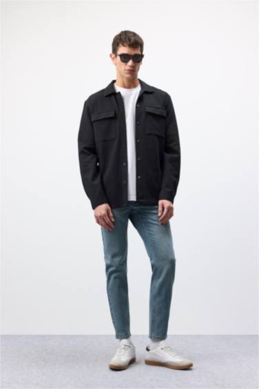 بنطلون سليم تابيرد فيت برجل ضيق