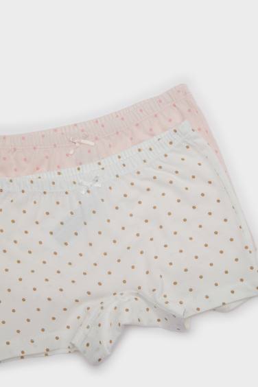 Girl Patterned 2 Piece Boxers