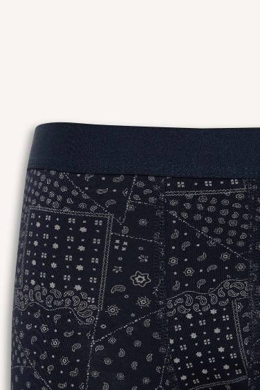 Regular Fit Paisley Patterned 3 Piece Boxers