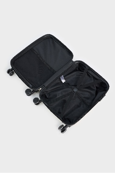 Unisex Small Hard Cover Trolley Suitcase