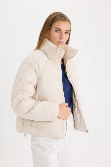 Regular Fit Puffer Jacket