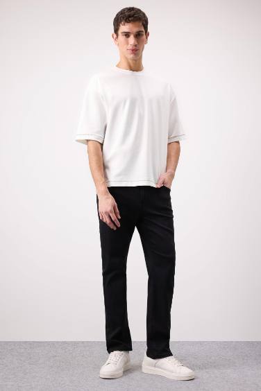 بنطلون جينز سيرجيو قصة عادية بخصر عادي