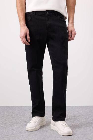 بنطلون جينز سيرجيو قصة عادية بخصر عادي