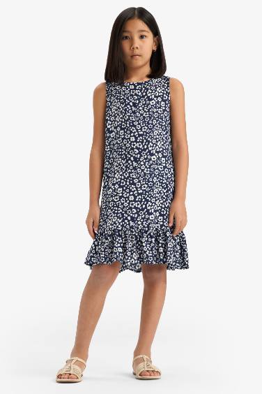 فستان بناتي كت فيسكوز