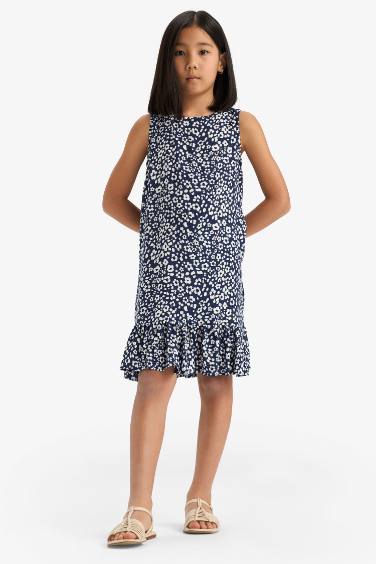 فستان بناتي كت فيسكوز