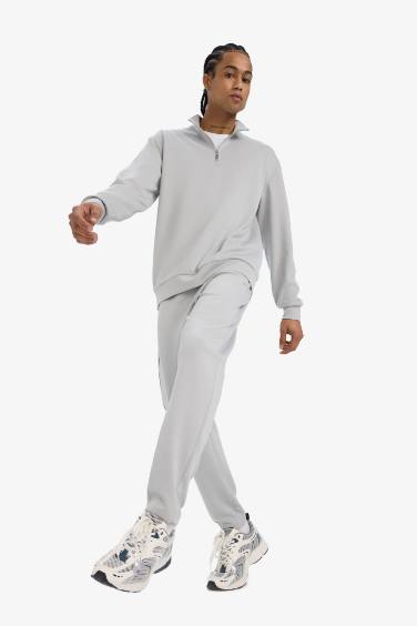 DeFactoFit спортивные брюки стандартного кроя с двойными карманами и манжетами