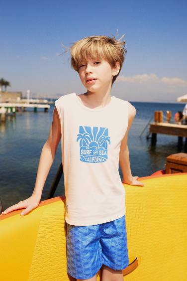 Boy Animal Patterned 2 Piece Set