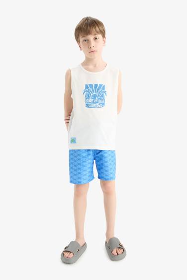 Boy Animal Patterned 2 Piece Set