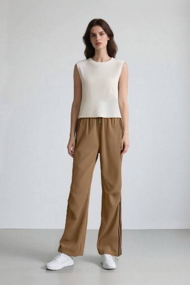 Flexible Waist Adjustable Elastic Parachute Fabric Trousers