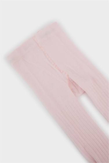 Kız Bebek Kurdele Pamuklu Külotlu Çorap