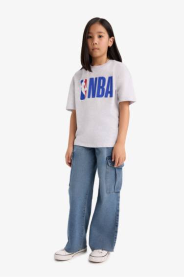 Oversize Fit NBA Licensed Short Sleeve T-Shirt