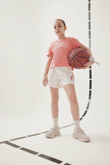 Girl NBA Los Angeles Lakers Loose Fit T-Shirt