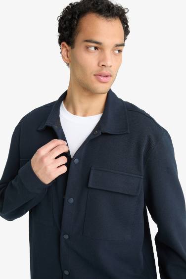 Regular Fit Twill Long Sleeve Shirt