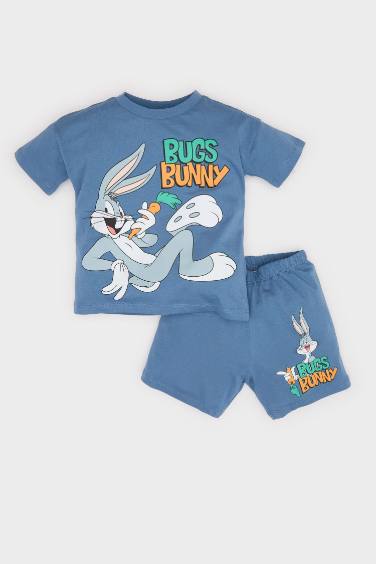 Baby Boy Looney Tunes T-Shirt Shorts 2 Piece Set