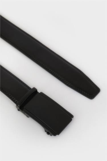 حزام رجالي بمشبك مستطيل