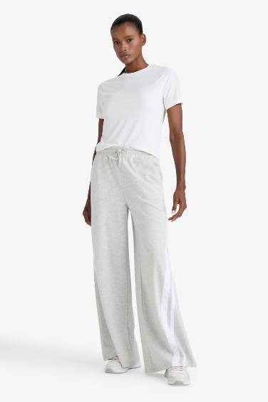 DeFactoFit Wide Leg Standard Length Sports Sweatpants