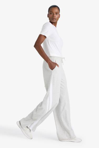 DeFactoFit Wide Leg Standard Length Sports Sweatpants