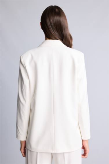 Oversıze Blazer Ceket - Görsel 4