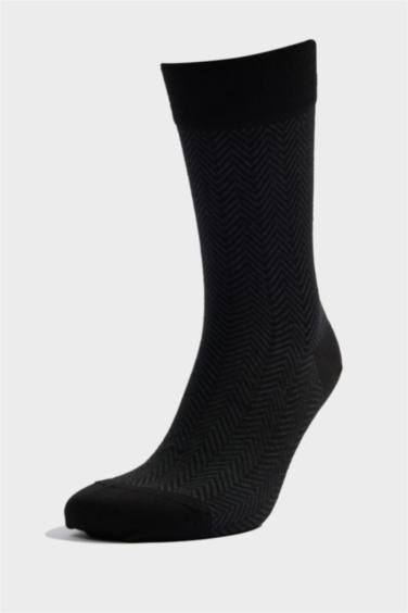 جوارب طويلة رجالي خفيف - قطعتين