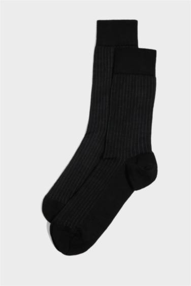 جوارب طويلة رجالي خفيف - قطعتين