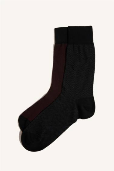 جوارب طويلة رجالي - قطعتين