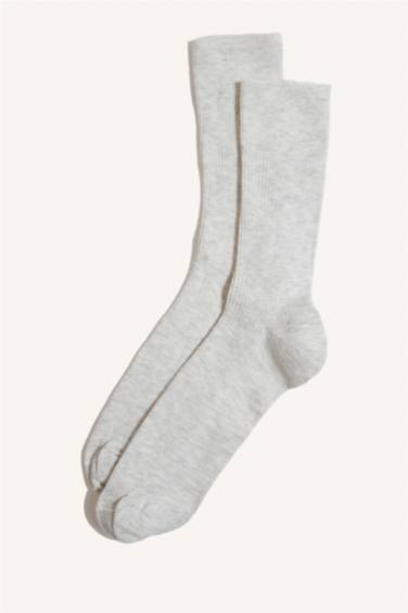 Man Comfortable Elastic 5 Piece Cotton Long Socks