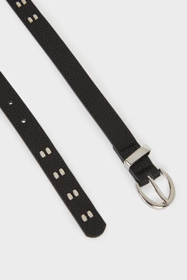 Женский ежедневный ремень из искусственной кожи, 2 штуки