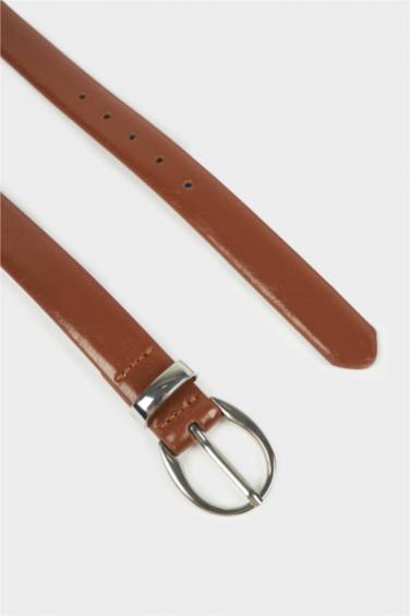 Kadın Suni Deri 2'li Günlük Kemer