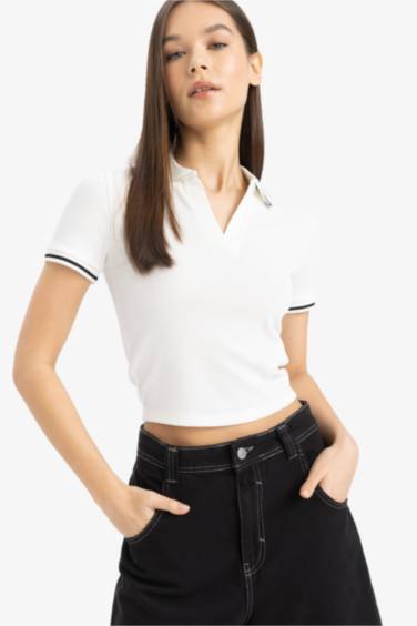 تيشيرت بولو نص كم