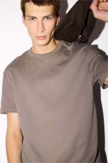 Regular Fit Crew Neck Short Sleeve T-Shirt