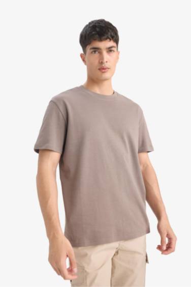Regular Fit Crew Neck Short Sleeve T-Shirt