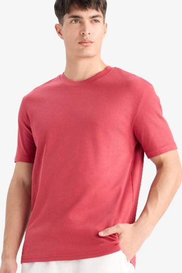 Regular Fit Crew Neck Short Sleeve T-Shirt