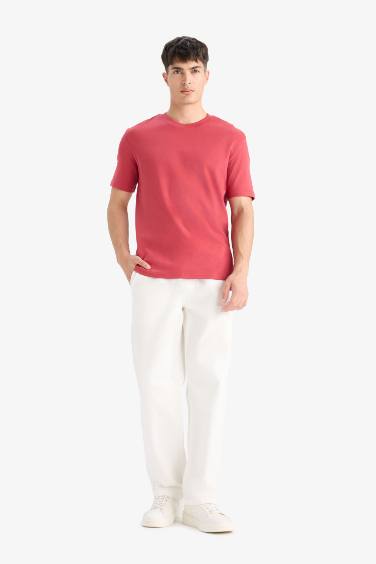 Regular Fit Crew Neck Short Sleeve T-Shirt