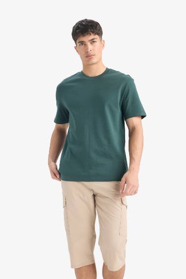 Regular Fit Crew Neck Short Sleeve T-Shirt