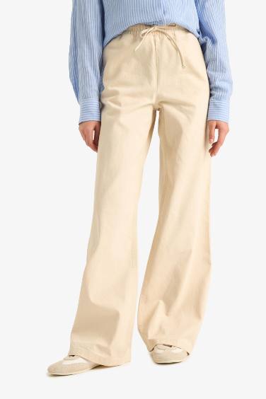 Джинсы с эластичным поясом