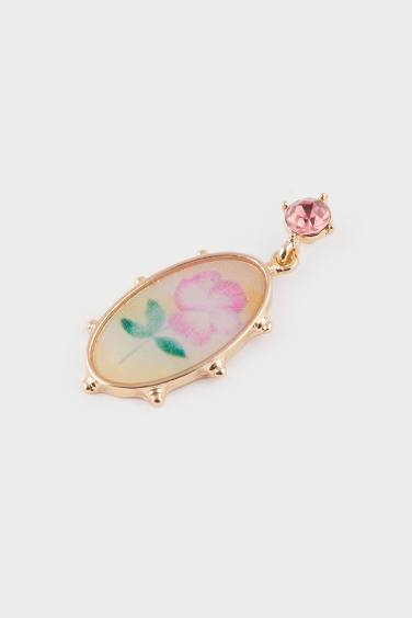 Woman 2 Piece Plate Earrings