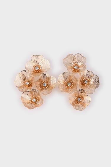 Woman Floral Earrings