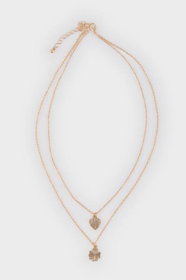 حلق نسائي ذهبي - قطعتين