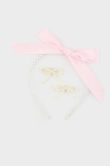 مشبك شعر بناتي - 3 قطع