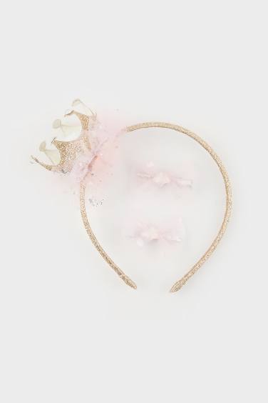 Girl 3 Piece Hair Clips Set