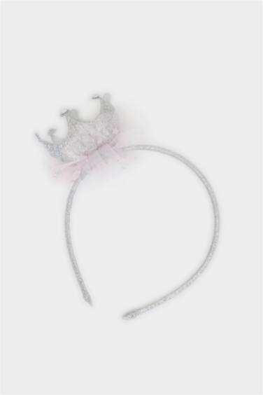 Детский ободок с деталью в виде короны принцессы